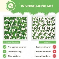 Hedera Kunsthaag - Uitschuifbaar Tot 2.30m - Voor Binnen En Buiten - Tuinscherm - Kerstcadeau - Kamer Decoratie Voor Huis En Tuin 16 Hedera Kunsthaag - Uitschuifbaar Tot 2.30m - Voor Binnen En Buiten - Tuinscherm - Kerstcadeau - Kamer Decoratie Voor Huis En Tuin -Philips Hue Winkel 1200x1200 4445