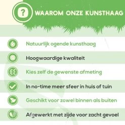 Hedera Kunsthaag Met LED Verlichting- Uitschuifbaar Tot 2.30m - Voor Binnen En Buiten - Tuinscherm - Kamer Decoratie Voor Huis En Tuin 14 Hedera Kunsthaag Met LED Verlichting- Uitschuifbaar Tot 2.30m - Voor Binnen En Buiten - Tuinscherm - Kamer Decoratie Voor Huis En Tuin -Philips Hue Winkel 1200x1200 4474