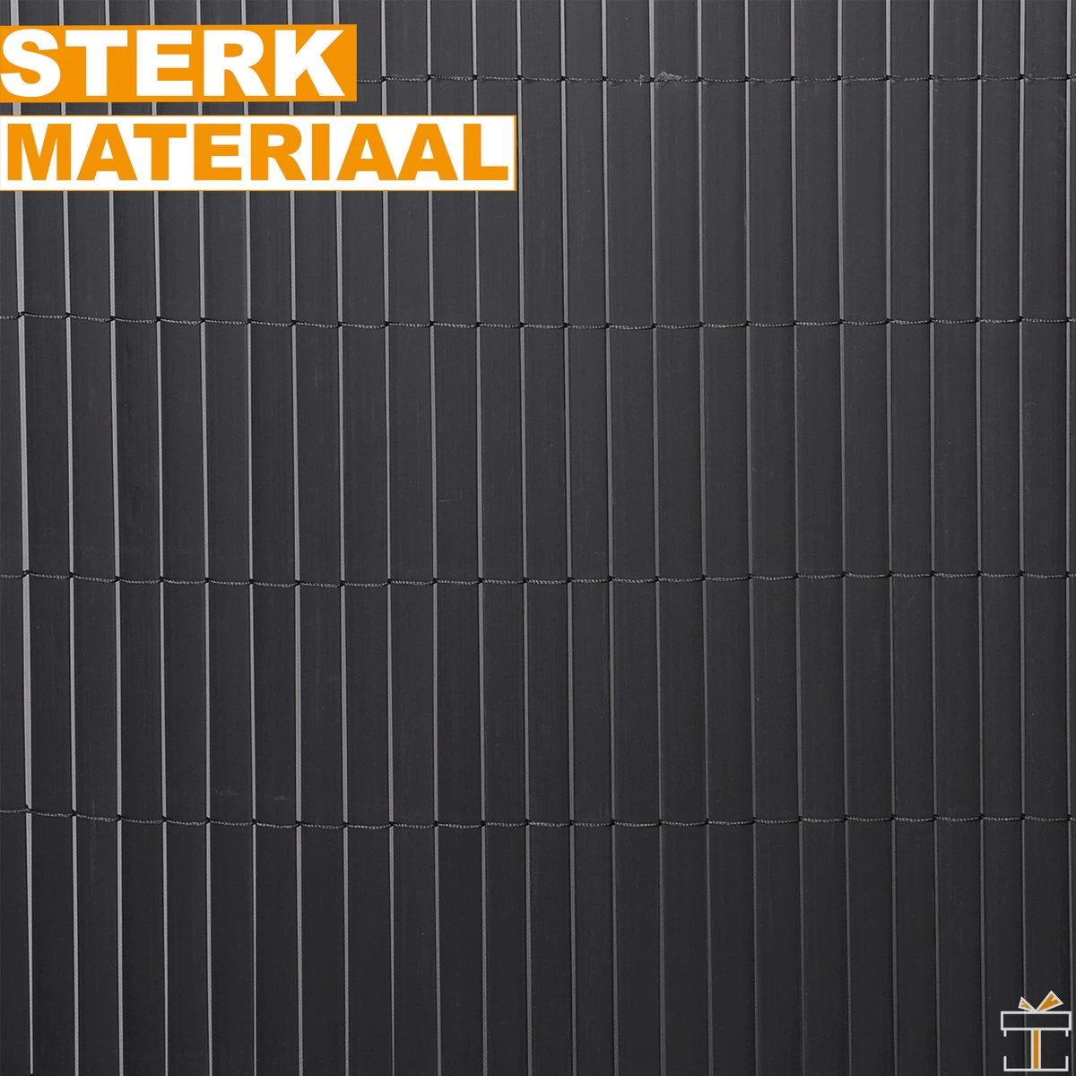 Happyment® Zichtbreeknet Deluxe - Zichtdoek - Privacy Doek - Schutting - Windbreekgaas - PVC Winddoek - 100x400cm 4 Happyment® Zichtbreeknet Deluxe - Zichtdoek - Privacy Doek - Schutting - Windbreekgaas - PVC Winddoek - 100x400cm - Afbeelding 2