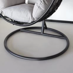 Egg Hangstoel Roundabout Zwart -Philips Hue Winkel 1200x1200 469