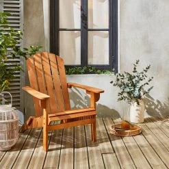 Alice's Garden Relaxstoel Adirondack Salamanca - FSC Eucalyptushout – Naturel -Philips Hue Winkel 1200x1200 474
