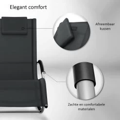 Sens Design Zonnebed - Ligbed - Weerbestendig - Antraciet 12 Sens Design Zonnebed - Ligbed - Weerbestendig - Antraciet -Philips Hue Winkel 1200x1200 526