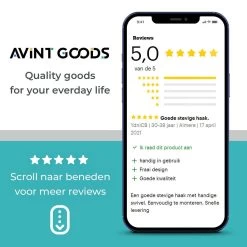 AVINT GOODS RVS Ophangsysteem Plafondhaak Bokszak – Schroefhaak & Ophanghaak Hangstoel – Muurhaak Binnen & Buiten - 550KG -Philips Hue Winkel 1200x1200 568