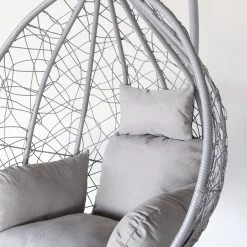 Egg Hangstoel Roundabout Grijs -Philips Hue Winkel 1200x1200 586