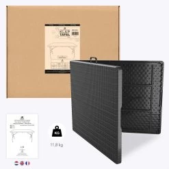 LifeGoods Klaptafel - Inklapbaar - 180 Cm - 6 Tot 8 Personen - Zwart -Philips Hue Winkel 1200x1200 61