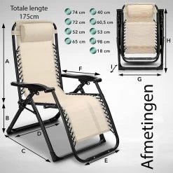 Sens Design Tuinstoel - Ligstoel Tuin - Beige -Philips Hue Winkel 1200x1200 613