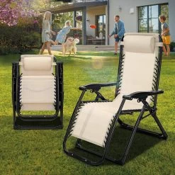 Sens Design Tuinstoel - Ligstoel Tuin - Beige -Philips Hue Winkel 1200x1200 614