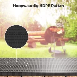 LifeGoods Klaptafel - Inklapbaar - 180 Cm - 6 Tot 8 Personen - Zwart -Philips Hue Winkel 1200x1200 62