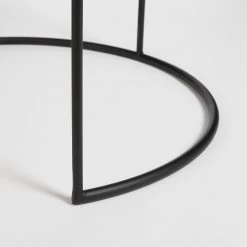 Mica Decorations Leandro Bijzettafel - Set Van 2 - H45 X Ø45 Cm - Zwart -Philips Hue Winkel 1200x1200 641