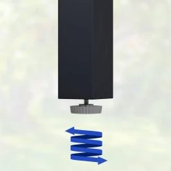 Casaria – Tuintafel – Aluminium – 90x90x75cm –Antraciet -Philips Hue Winkel 1200x1200 656