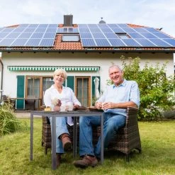 Relaxdays Tuintafel Vierkant - Grijze Buitentafel - Eettafel Tuin - Moderne Balkontafel -Philips Hue Winkel 1200x1200 718