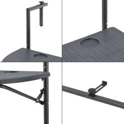 Balkontafel Cicala Inklapbaar 83,5x60x64 Cm Donkergrijs -Philips Hue Winkel 1200x1200 724