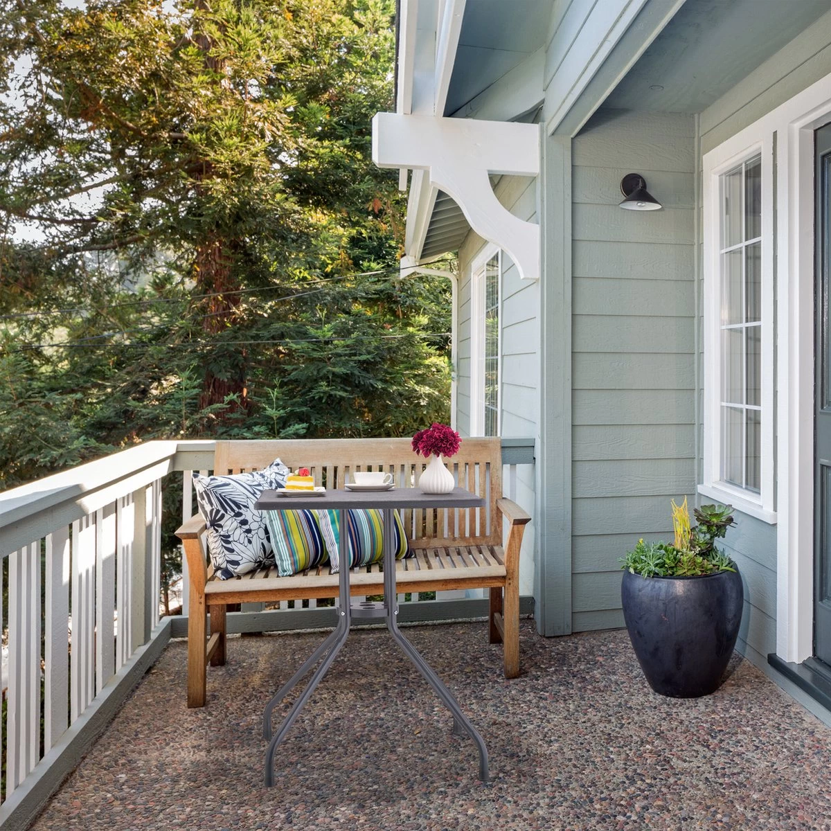 Relaxdays Tuintafel Vierkant - Buitentafel - Kleine Eettafel Tuin - Balkontafel Kunststof 5 Relaxdays Tuintafel Vierkant - Buitentafel - Kleine Eettafel Tuin - Balkontafel Kunststof - Afbeelding 3