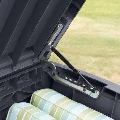 Keter - Borneo Opbergbox - 416 Liter - 129.5 X 62.5 X 70 Cm - Antraciet -Philips Hue Winkel 1200x1200 806