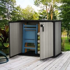 Keter Patio Store Opbergkast - 139,5x77x120cm - Grijs -Philips Hue Winkel 1200x1200 814