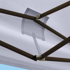 LifeGoods Partytent - 3x3 M - Zijwanden - Easy Up - Opvouwbaar - Waterdicht - Draagtas Met Wieltjes - Donkergrijs -Philips Hue Winkel 1200x1200 853