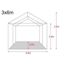 MaxxGarden Partytent - Paviljoen - 3x6m - Incl. Zijwanden - Waterdicht - Wit 13 MaxxGarden Partytent - Paviljoen - 3x6m - Incl. Zijwanden - Waterdicht - Wit -Philips Hue Winkel 1200x1200 871