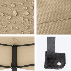 LifeGoods Partytent - 3x4.5 M - Zijwanden - Easy Up - Opvouwbaar - Waterdicht - Draagtas Met Wieltjes - Beige 17 LifeGoods Partytent - 3x4.5 M - Zijwanden - Easy Up - Opvouwbaar - Waterdicht - Draagtas Met Wieltjes - Beige -Philips Hue Winkel 1200x1200 903