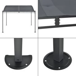 Pergola Tuinpaviljoen 300x250x243 Cm Antraciet Donkergrijs -Philips Hue Winkel 1200x1200 908