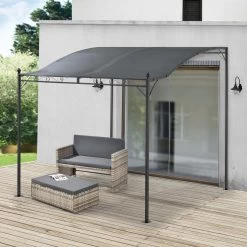 Pergola Tuinpaviljoen 300x250x243 Cm Antraciet Donkergrijs -Philips Hue Winkel 1200x1200 909