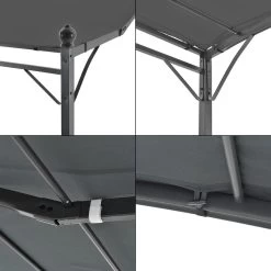 Pergola Tuinpaviljoen 300x250x243 Cm Antraciet Donkergrijs -Philips Hue Winkel 1200x1200 910