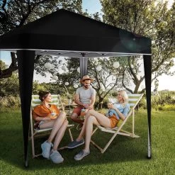 Sens Design Partytent Opvouwbaar - 3 X 3m - Zwart -Philips Hue Winkel 1200x1200 960