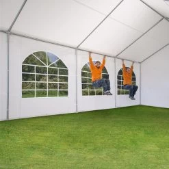 Hoogwaardige Partytent 3x6 M Van 240 G/m² PE Zeil Tuintent Feesttent Waterdicht In Wit -Philips Hue Winkel 1200x1200 984