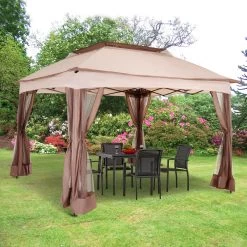 Outsunny Paviljoen Met Zijwanden Partytent Tuintent Popup 3,25 X 3,25 M Khaki 840-166 21 Outsunny Paviljoen Met Zijwanden Partytent Tuintent Popup 3,25 X 3,25 M Khaki 840-166 -Philips Hue Winkel 1200x1200 995