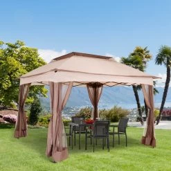 Outsunny Paviljoen Met Zijwanden Partytent Tuintent Popup 3,25 X 3,25 M Khaki 840-166 23 Outsunny Paviljoen Met Zijwanden Partytent Tuintent Popup 3,25 X 3,25 M Khaki 840-166 -Philips Hue Winkel 1200x1200 996