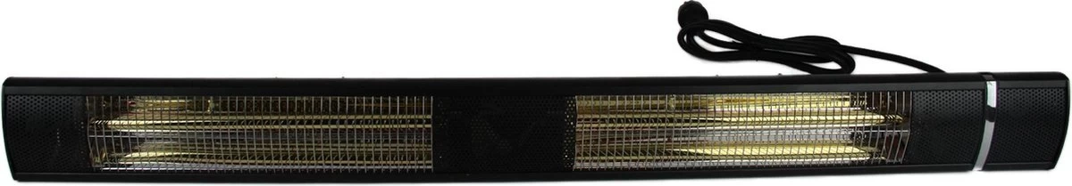 Electrische Terrasverwarmer Elektrisch 3000 Watt - Stenda Calor Sombra 3000 Watt - Mat Zwart - Afstandsbediening - Minimale Rode Gloed 5 Electrische Terrasverwarmer Elektrisch 3000 Watt - Stenda Calor Sombra 3000 Watt - Mat Zwart - Afstandsbediening - Minimale Rode Gloed - Afbeelding 3