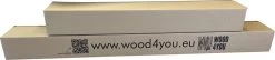 Wood4you - Tuinbank - Ameland - 'Doe Het Zelf' Bouwpakket Steigerhout 152Lx72Hx57D Cm - Incl Kussen -Philips Hue Winkel 1200x260