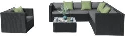 Intimo Garden Levanzo Loungeset – Zwart - 5 Tot 6 Persoons -Philips Hue Winkel 1200x347