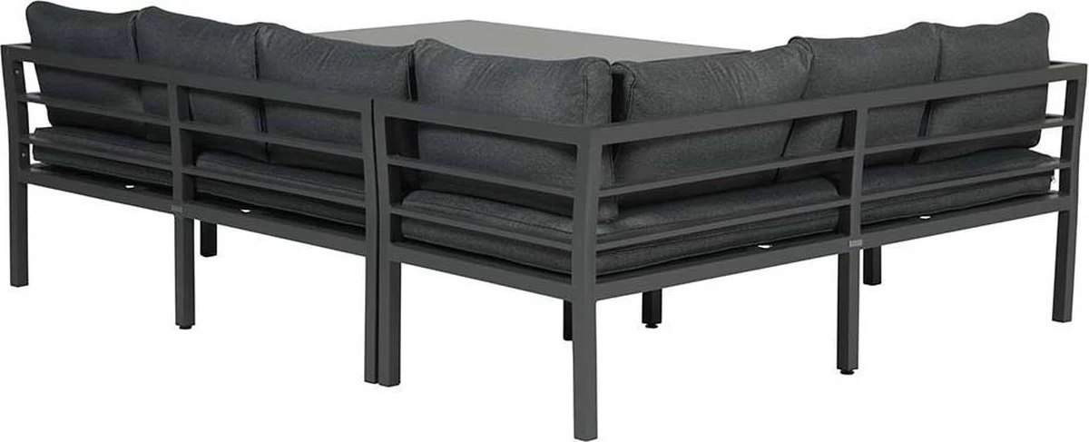 Blakes Lounge Diningset - 4 Delig - Donker Grijs 9 Blakes Lounge Diningset - 4 Delig - Donker Grijs - Afbeelding 7