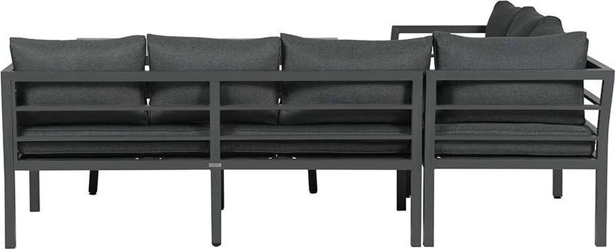 Blakes Lounge Diningset - 4 Delig - Donker Grijs 16 Blakes Lounge Diningset - 4 Delig - Donker Grijs - Afbeelding 14