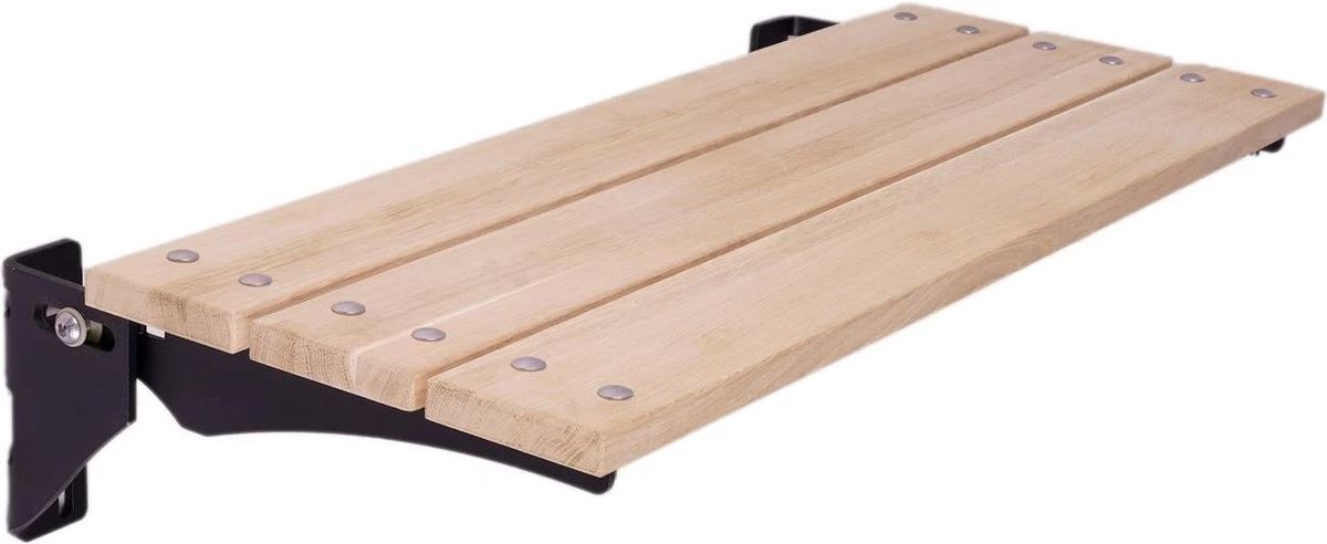 MaximaVida Opklapbare Gevelbank Jordaan 100 Cm- FSC Eikenhout 3 MaximaVida Opklapbare Gevelbank Jordaan 100 Cm- FSC Eikenhout