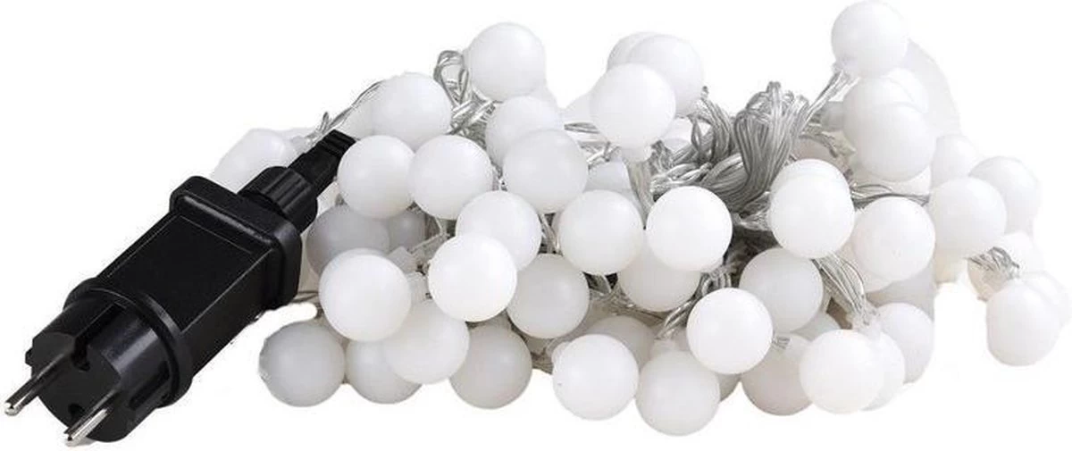 LED Multicolour Feestverlichting Prikkabel - 80 Lampen - 16 Meter - IP44 7 LED Multicolour Feestverlichting Prikkabel - 80 Lampen - 16 Meter - IP44 - Afbeelding 5