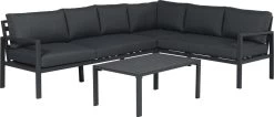 Garden Impressions Lexinton Loungeset - Verstelbaar - Aluminium - Zwart