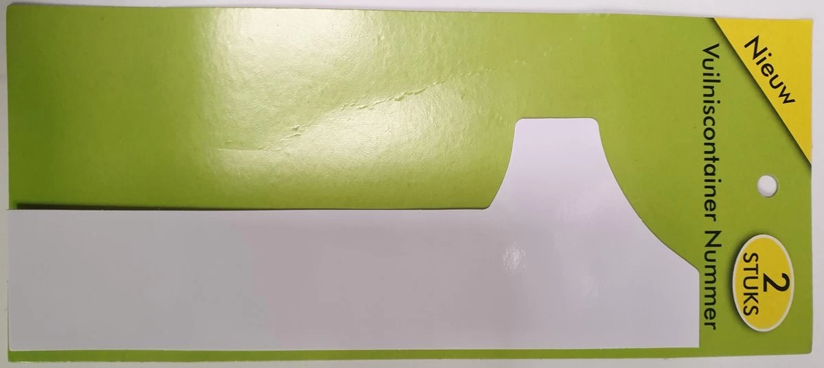 Cijfer 1 - Vuilniscontainer Nummer - 1 - Verpakt Per 2 Stuks - Cijfer Sticker - Nummer Sticker - 17,5 Cm Hoog 3 Cijfer 1 - Vuilniscontainer Nummer - 1 - Verpakt Per 2 Stuks - Cijfer Sticker - Nummer Sticker - 17,5 Cm Hoog