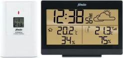 Alecto WS-2300 - Professioneel Weerstation Met Draadloze Buitensensor - 2-in-1 -Philips Hue Winkel 1200x574 2