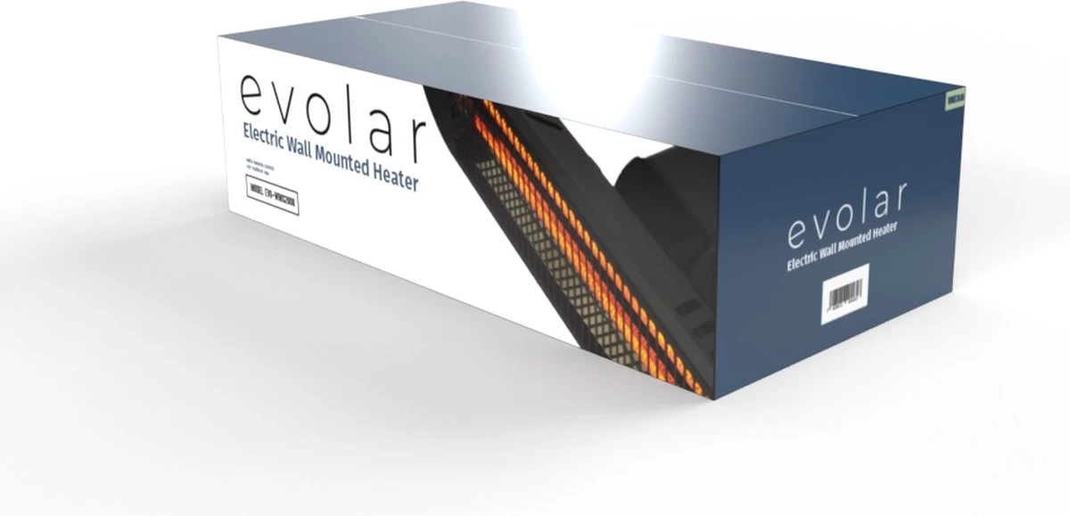 Evolar EVO-WMS2000 Hangende Elektrische Heater 9 Evolar EVO-WMS2000 Hangende Elektrische Heater - Afbeelding 7
