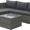 MaxxGarden Loungeset – Rattan Hoekset - 4 Persoons - Incl. Salontafel - Grijs -Philips Hue Winkel 1200x580