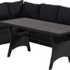 Rotan Loungeset Zwart 6 Pers Eettafel Kussens Weerbestendige Hoeklounge -Philips Hue Winkel 1200x584