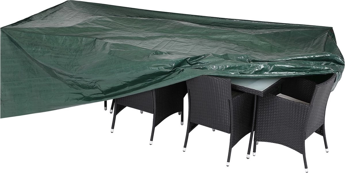 Kingsleeve Tuinmeubelhoes - Beschermhoes - Weerbestendig -308x138x89cm - Groen 7 Kingsleeve Tuinmeubelhoes - Beschermhoes - Weerbestendig -308x138x89cm - Groen - Afbeelding 5
