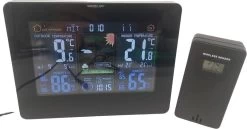 Nortec Nor-Tec Weerstation - Weerstation Voor Binnen En Buiten Met Draadloze Buitensensor - LCD-scherm Weerstation - Klok - Alarm - Kalender - Temperatuur Binnen En Buiten - Vrieswaarschuwing - Hygrometer - Barometer - Maanfase - Weersvoorspelling Obv Druk -Philips Hue Winkel 1200x625 3