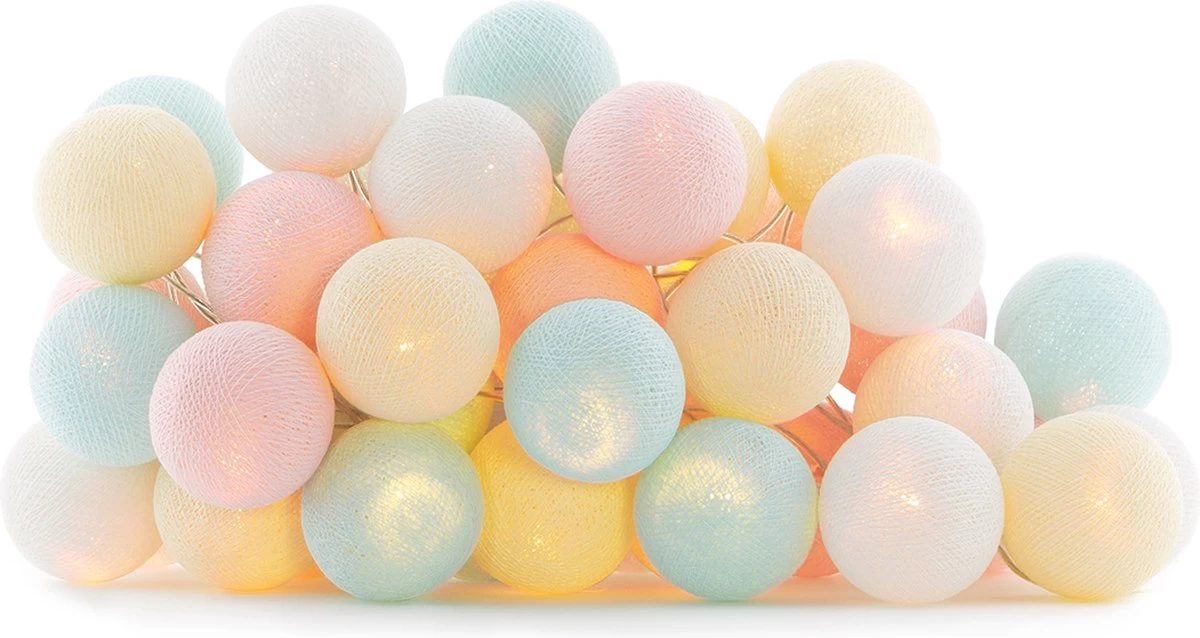 Cotton Ball Lights Regular Lichtslinger Pastel - Pastel 20 22 Cotton Ball Lights Regular Lichtslinger Pastel - Pastel 20 - Afbeelding 20