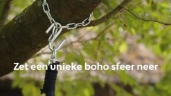 Vita5 XXL Hangstoel | Binnen&Buiten Hangnest | Incl. 2 Kussens En Boekenvak | Volwassenen&Kinderen | Hangmatstoel Tot 225kg | Grijs -Philips Hue Winkel 1200x675 11