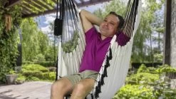 Vita5 XXL Hangstoel | Binnen&Buiten Hangnest | Incl. 2 Kussens En Boekenvak | Volwassenen&Kinderen | Hangmatstoel Tot 225kg | Donkergroen -Philips Hue Winkel 1200x675 12