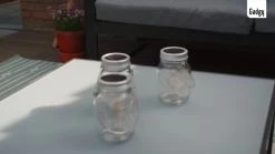 Gadgy Solar Lantaarn Jar Fairy Lights - Solar Tuinverlichting Op Zonneenergie - Tuinlantaarn Met Dag/nacht Sensor - 3 Glazen Potjes Met Led String Verlichting - Buitenverlichting -Philips Hue Winkel 1200x675 42