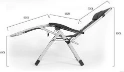 Brulo - Ligstoel Tuin - Ligstoelen - Strandstoel Opvouwbaar - Tuinstoel - Incl Tafel En Hoofdkussen -Philips Hue Winkel 1200x695 1