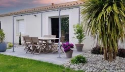 SORARA® Milano Overkapping / Paviljoen - Zand - 285 X 400 Cm. 20 SORARA® Milano Overkapping / Paviljoen - Zand - 285 X 400 Cm. -Philips Hue Winkel 1200x697